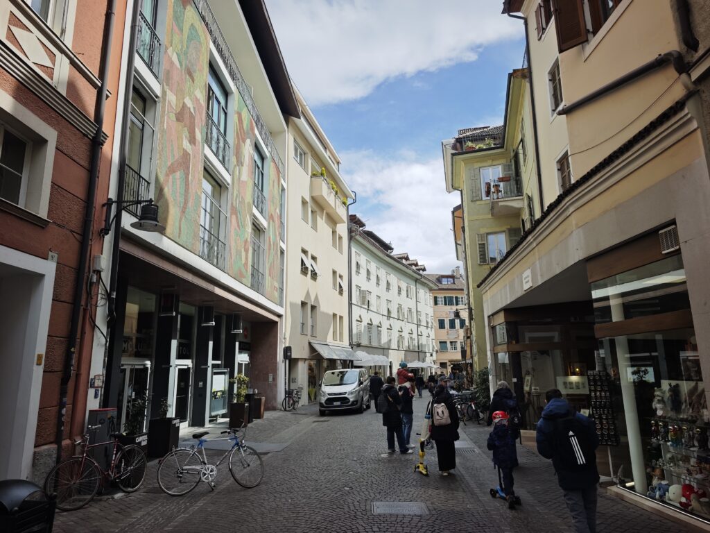 Dr.-Streiter-Gasse in der Altstadt Bozen